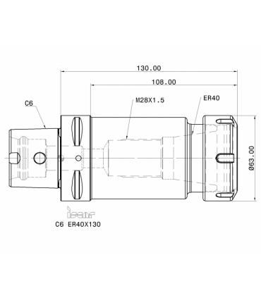C6 ER40X130