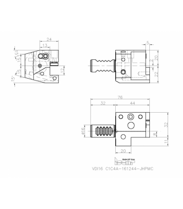 VDI16 C1C4A-161244-JHPMC