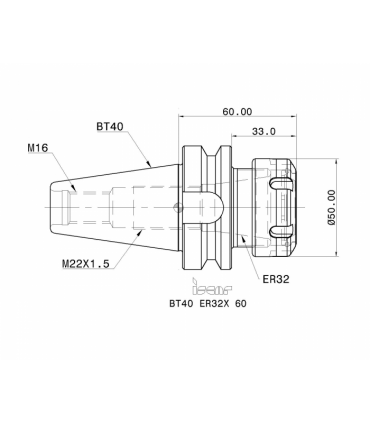 BT40 ER32X 60