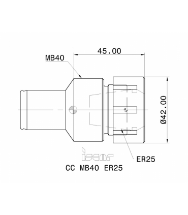 CC MB40 ER25