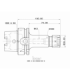 HSK A63 ER20X100M