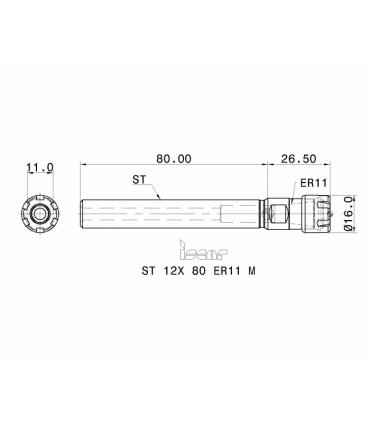 ST 12X 80 ER11 M