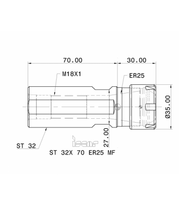 ST 32X 70 ER25 MF