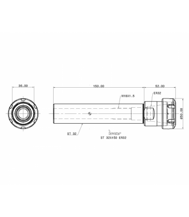 ST 32X150 ER32