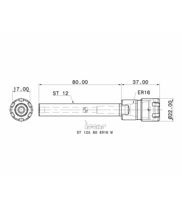 ST 12X 80 ER16 M