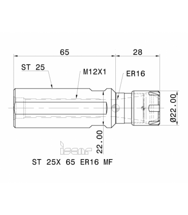 ST 25X 65 ER16 MF