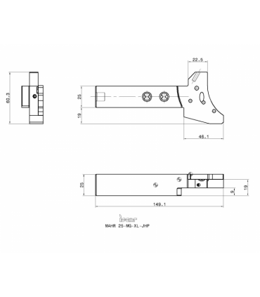 MAHR 25-MG-XL-JHP