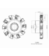FDN D160-1925-40R-CALN15
