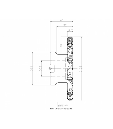 FDN CM-D125-12-32-FE