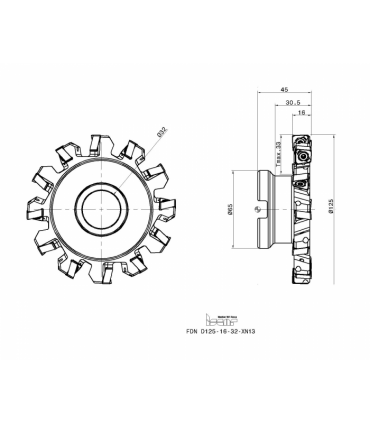 FDN D125-16-32-XN13