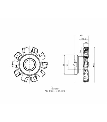 FDN D100-14-27-XN13