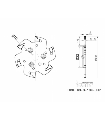 TGSF 63-3-10K-JHP