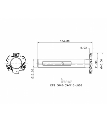 ETS D040-05-W16-LN08