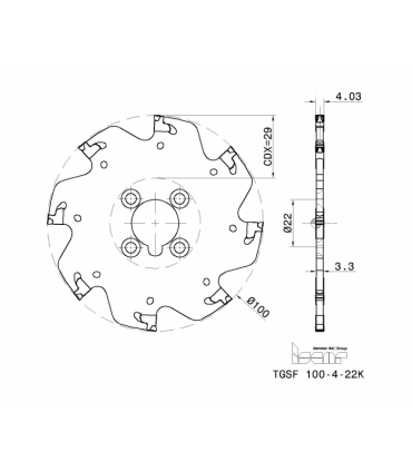 TGSF 100-4-22K