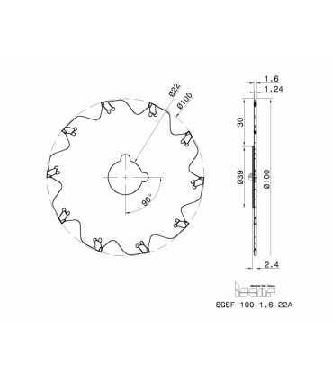 SGSF 100-1.6-22A