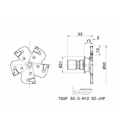 TGSF 50-3-M12 5Z-JHP