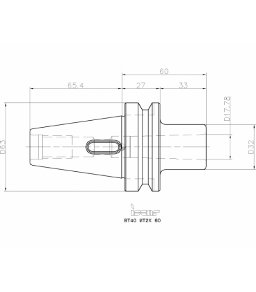 BT40 MT2X 60