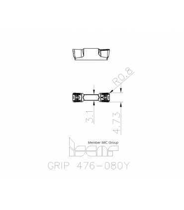 GRIP 476-080Y IC8250