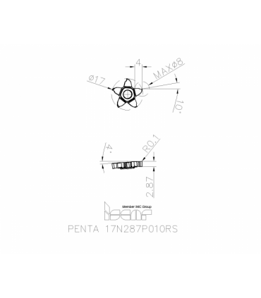 PENTA 17N287P010RS IC1008