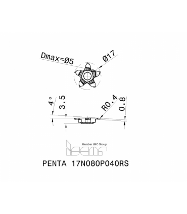 PENTA 17N080P040RS IC1008