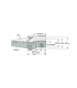DIN69871 50 HYDRO 25X87