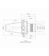 DIN69871 50 HYDRO 25X87