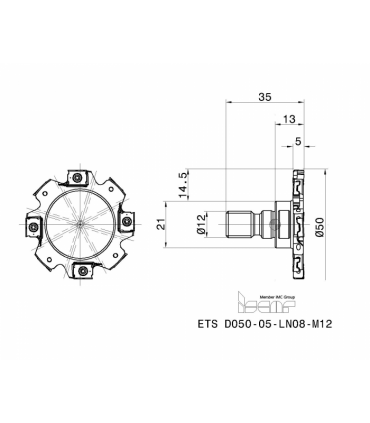 ETS D050-05-LN08-M12