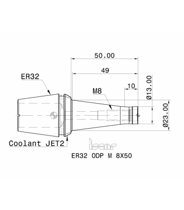 ER32 ODP M08X50