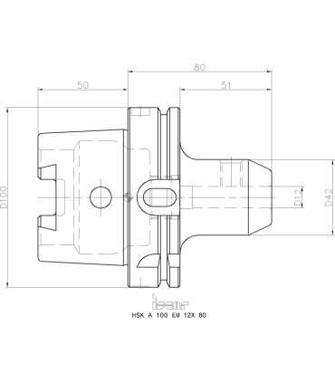 HSK A100 EM12X80