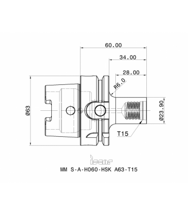 MM S-A-H060-HSK A63-T15