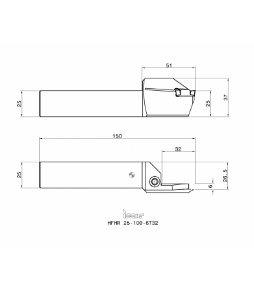 HFHR 25-100-6T32