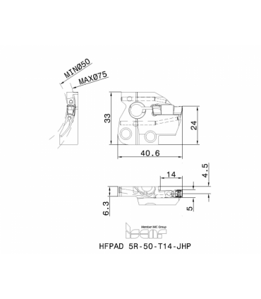 HFPAD 5R-50-T14-JHP