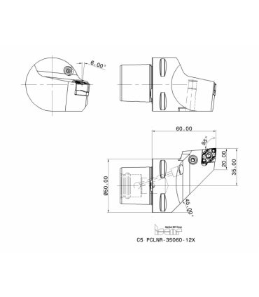 C5 PCLNR-35060-12X