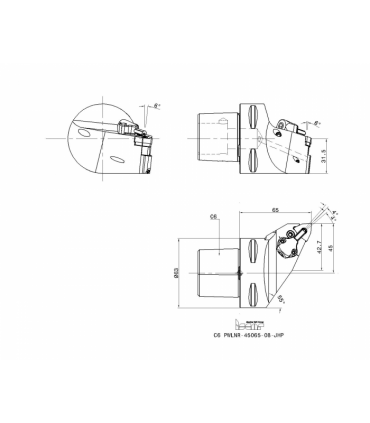C6 PWLNR-45065-08-JHP