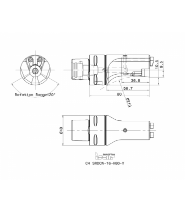 C4 SRDCN-16-H80-Y