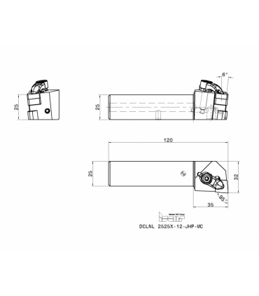 DCLNL 2525X-12-JHP-MC