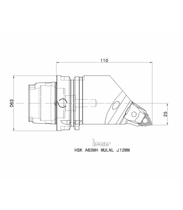 HSK A63WH MULNL J12MW