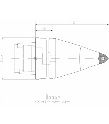 HSK A63WH MUMNN J12MW