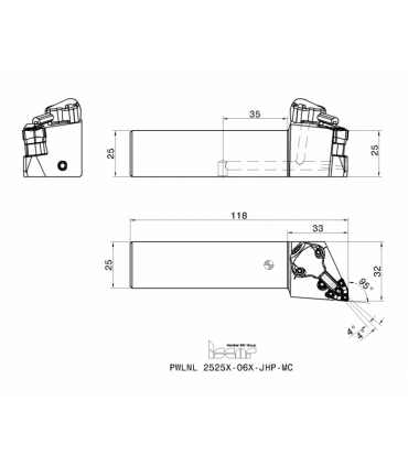 PWLNL 2525X-06X-JHP-MC