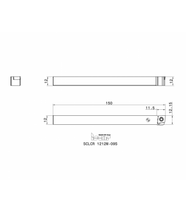 SCLCR 1212M-09S