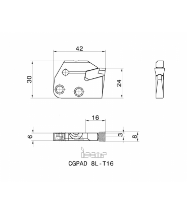 CGPAD 8L-T16