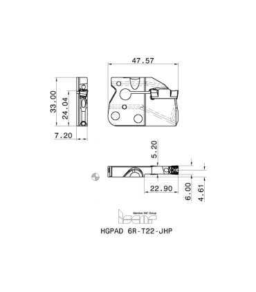 HGPAD 6R-T22-JHP