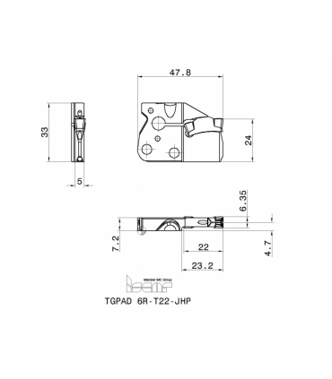 TGPAD 6R-T22-JHP