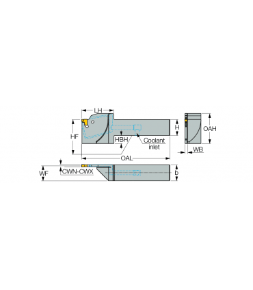 TGTR 2525-D65-3-JHP-MC