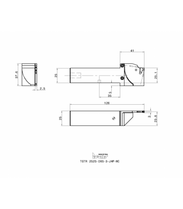 TGTR 2525-D65-3-JHP-MC
