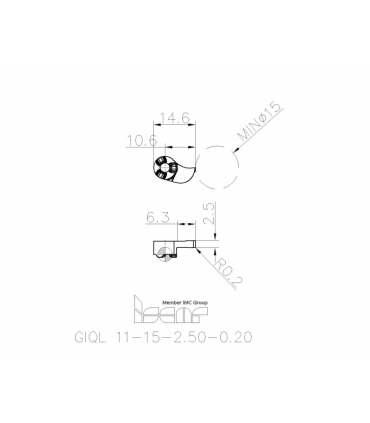 GIQL 11-15-2.50-0.20 IC528