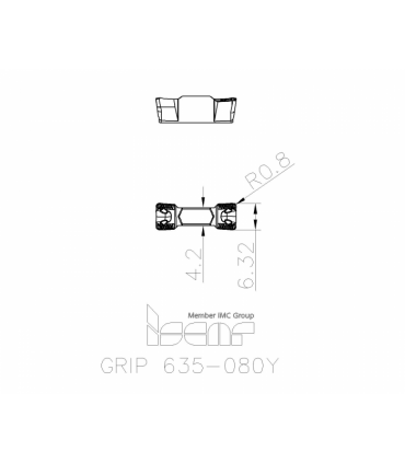 GRIP 635-080Y IC808