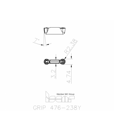 GRIP 476-238Y IC806