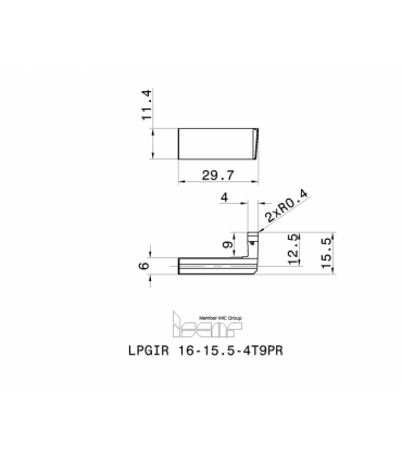 LPGIR 16-15.5-4T9PR IC907