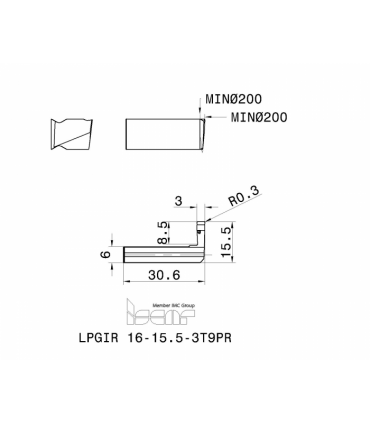LPGIR 16-15.5-3T9PR IC907